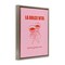 Stupell Industries Live Well & Travel Often Floater Framed Canvas Wall Art Design by House of Lulu
